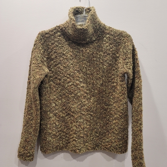 Eileen Fisher Petite Merino Wool Turtleneck Sweater - PS - Picture 1 of 5